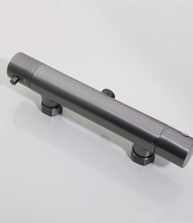 Rene Houtman Thermostatische Douche Set met Glijstang | Gun Metal