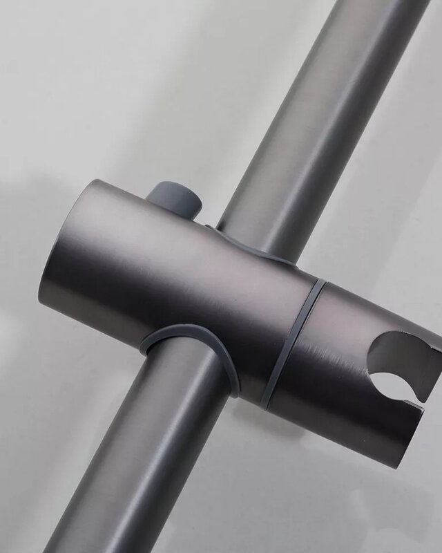 Rene Houtman Thermostatische Douche Set met Glijstang | Gun Metal