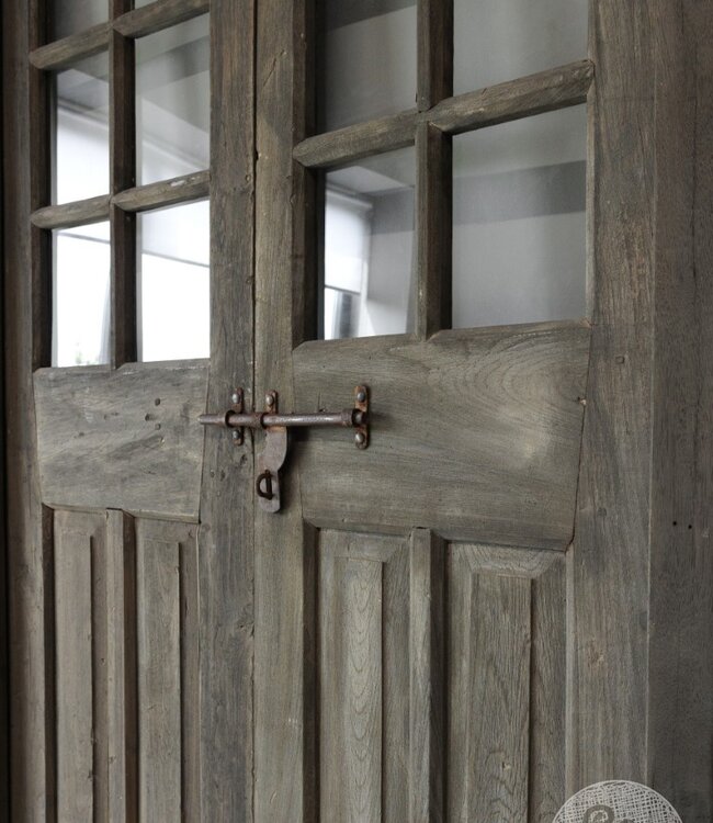 Be-Uniq Oud Deurpui | Rustiek Verweerd | H230xB130xD9 cm