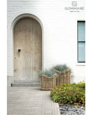 Gommaire Plantenbak Nicolas | Set Van 2 | Rattan