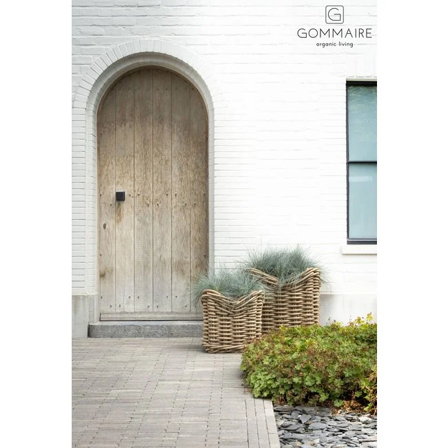 Gommaire Plantenbak Nicolas | Set Van 2 | Rattan