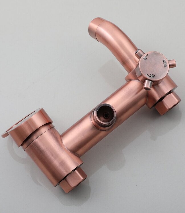 Rene Houtman Nostalgische Opbouw Regendouche - Koper