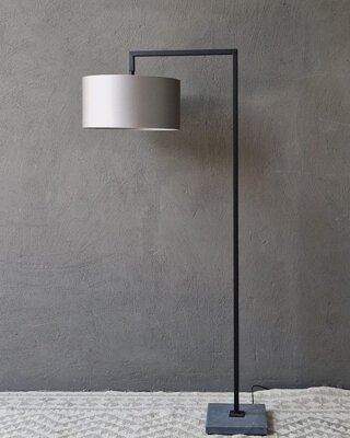 Luksa Home Collection Vloerlamp Froukje | Natuurstenen Voet | H155 cm