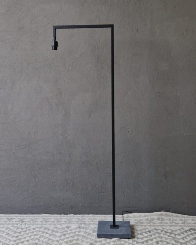 Luksa Home Collection Vloerlamp Froukje | Natuurstenen Voet | H155 cm