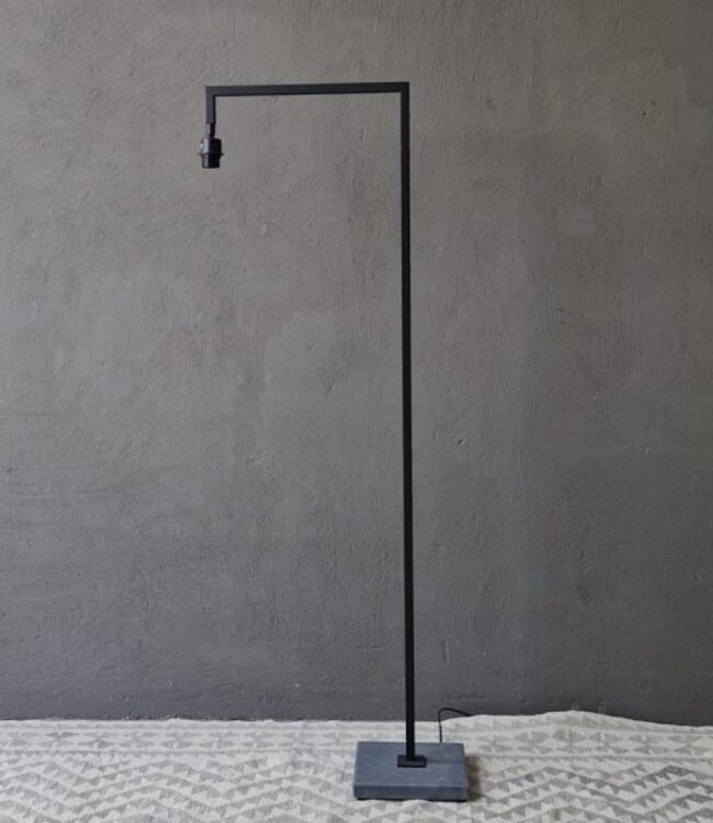 Luksa Home Collection Vloerlamp Froukje | Natuurstenen Voet | H155 cm