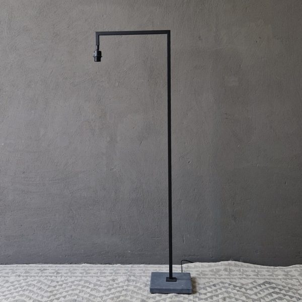 Luksa Home Collection Vloerlamp Froukje | Natuurstenen Voet | H155 cm