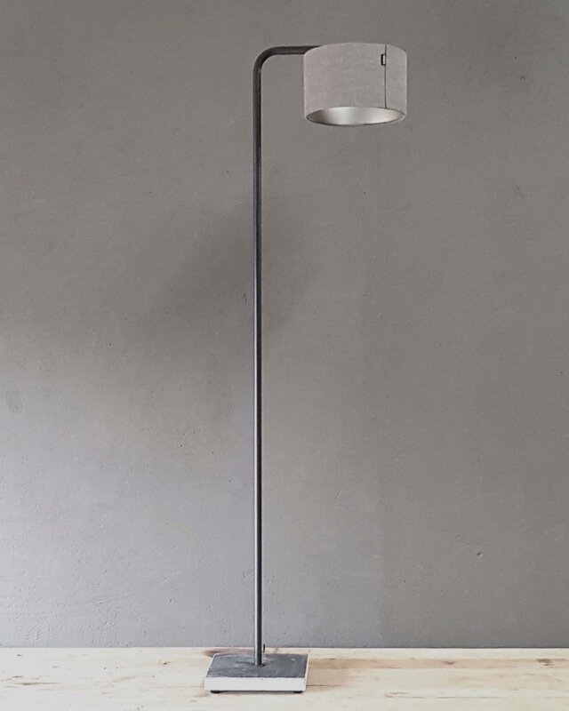 Luksa Home Collection Vloerlamp Hazel | Hardstenen Voet | 2 Maten