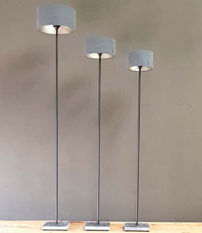 Luksa Home Collection Vloerlamp Scarlet | Hardstenen Voet | 3 Maten