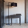 Vloerlamp Toke | Natuurstenen Voet | Mat Zwart