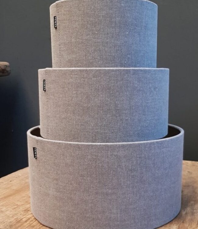 Luksa Home Collection Lampenkap Cilinder | Antraciet | 5 Maten