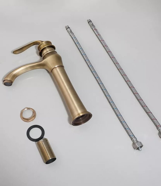 Rene Houtman Mengkraan Badkamer Klassiek Brons Elegant H29 Cm