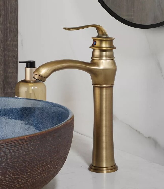 Rene Houtman Mengkraan Badkamer Klassiek Brons Elegant H29 Cm