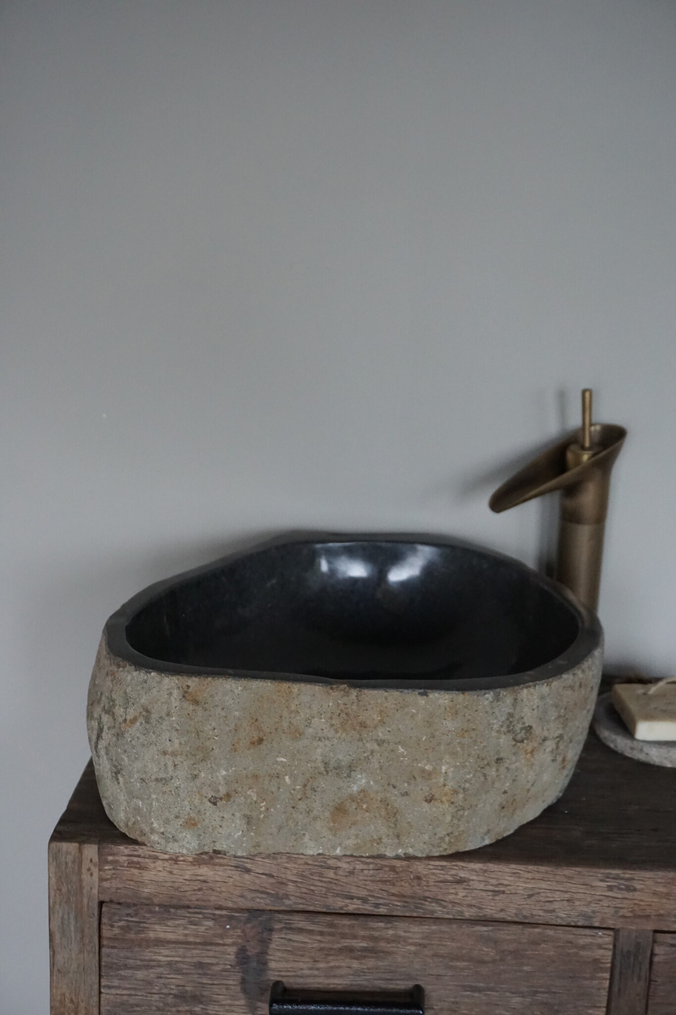 Rene Houtman Waskom Rivierkom + spoelgat B43 x D42 x H15 Cm