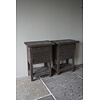 Wandtafel Ladekastje 3 Lades H80 xB60xD41 Cm