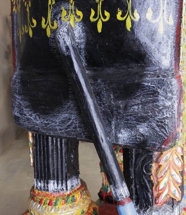 Be-Uniq Grote Houten Olifant | India | H175xB90xD200 cm