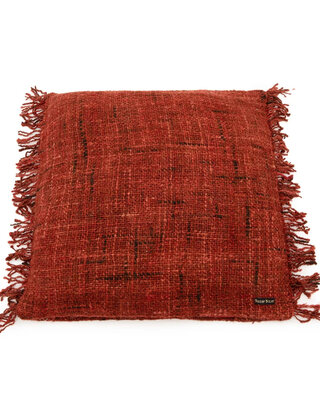 Bazar Bizar De Oh My Gee Kussenhoes -  Kersenrood - 60x60