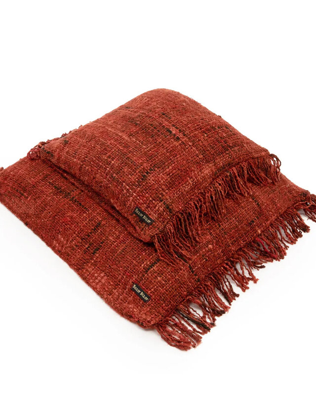 Bazar Bizar De Oh My Gee Kussenhoes - Kersenrood - 60x60