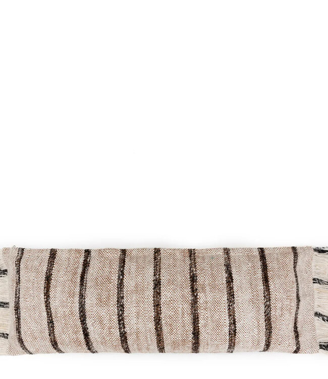 Bazar Bizar De Oh My Gee Kussenhoes - Bohemian Wit - 35x100