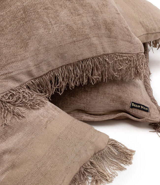 Bazar Bizar De Oh My Gee Kussenhoes - Concrete Velvet - 35x100