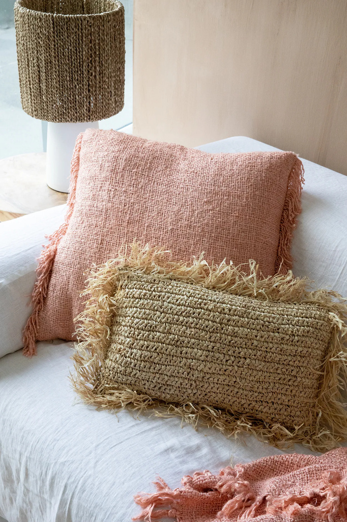 Bazar Bizar De Oh My Gee Kussenhoes - Zalm Roze - 60x60