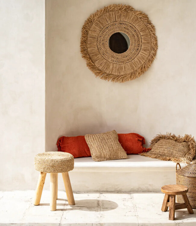 Bazar Bizar De Colonial Handles Mand - Naturel Bruin