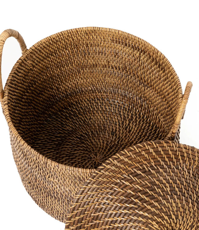 Bazar Bizar De Colonial Handles Mand - Naturel Bruin