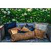 De Oh My Gee Kussenhoes - Cinnamon Zwart - 35x100