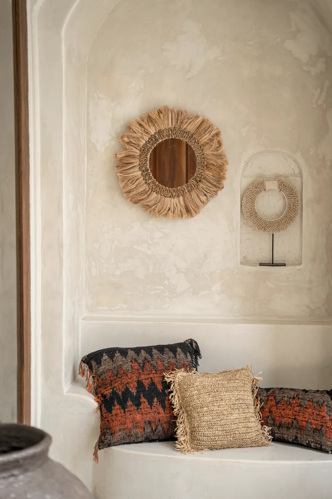 Bazar Bizar De Oh My Gee Kussenhoes - Zwart Oranje -  60x60