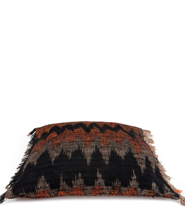 Bazar Bizar De Oh My Gee Kussenhoes - Zwart Oranje -  60x60