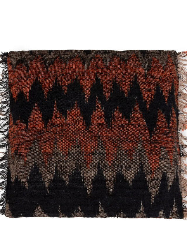 Bazar Bizar De Oh My Gee Kussenhoes - Zwart Oranje -  60x60