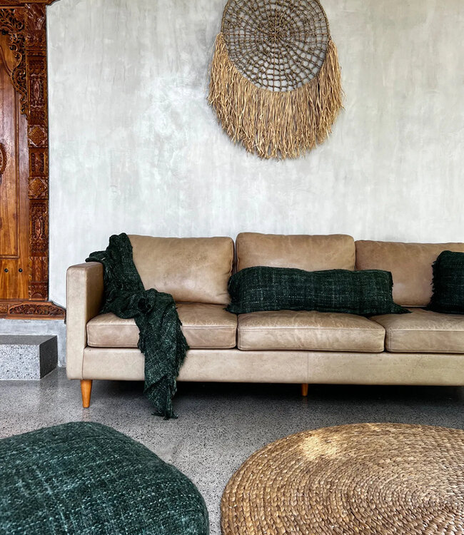 Bazar Bizar De Oh My Gee Kussenhoes - Donkergroen - 35x100