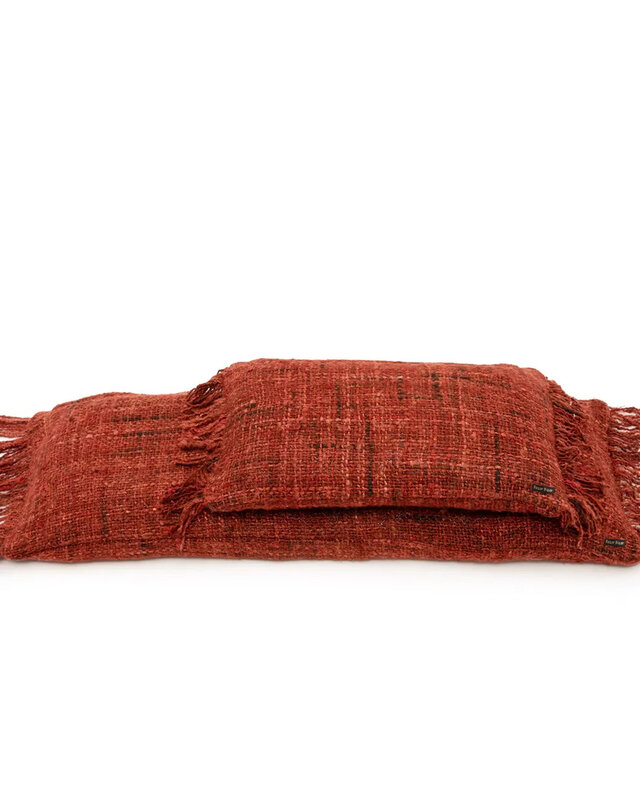 Bazar Bizar De Oh My Gee Kussenhoes - Kersenrood - 35x100