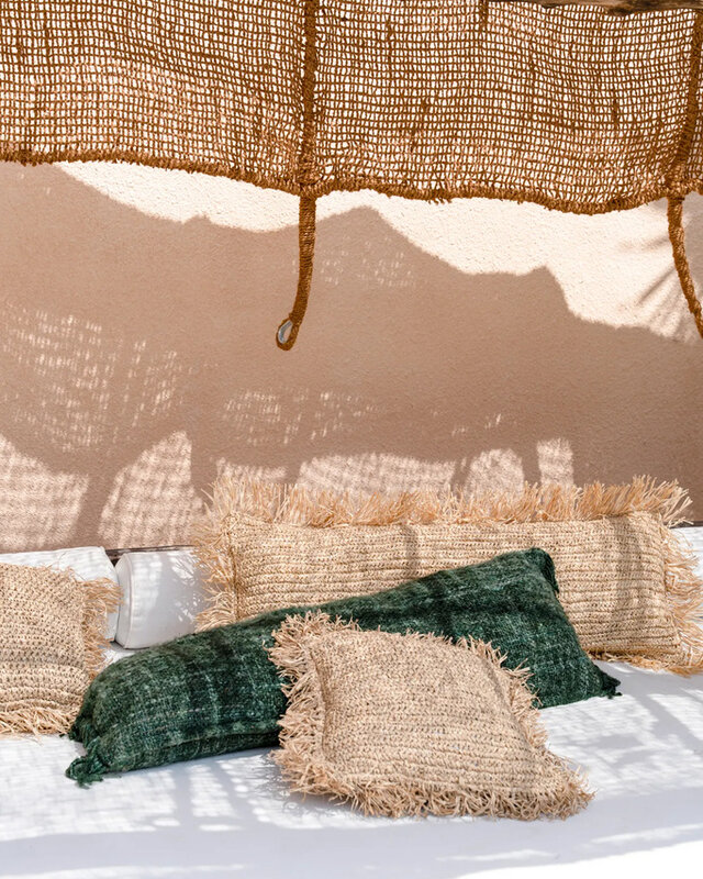 Bazar Bizar De Oh My Gee Kussenhoes - Donkergroen - 35x100