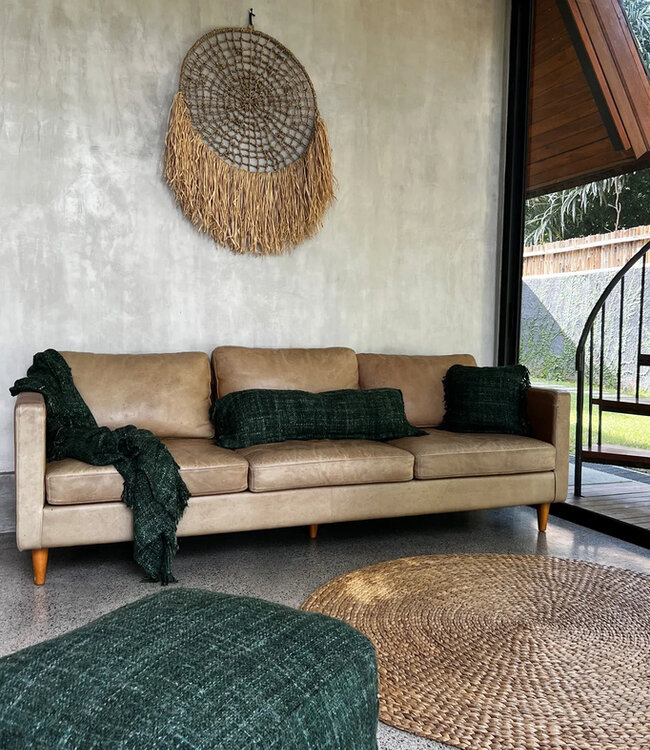 Bazar Bizar De Oh My Gee Kussenhoes - Donkergroen - 35x100