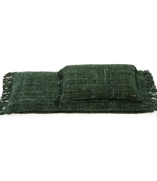 Bazar Bizar De Oh My Gee Kussenhoes - Donkergroen - 35x100