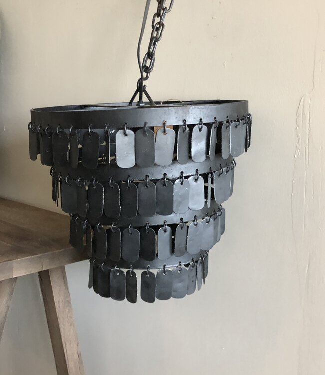 Rene Houtman Hanglamp Hangertjes | Zwart | Tweede Kansje!