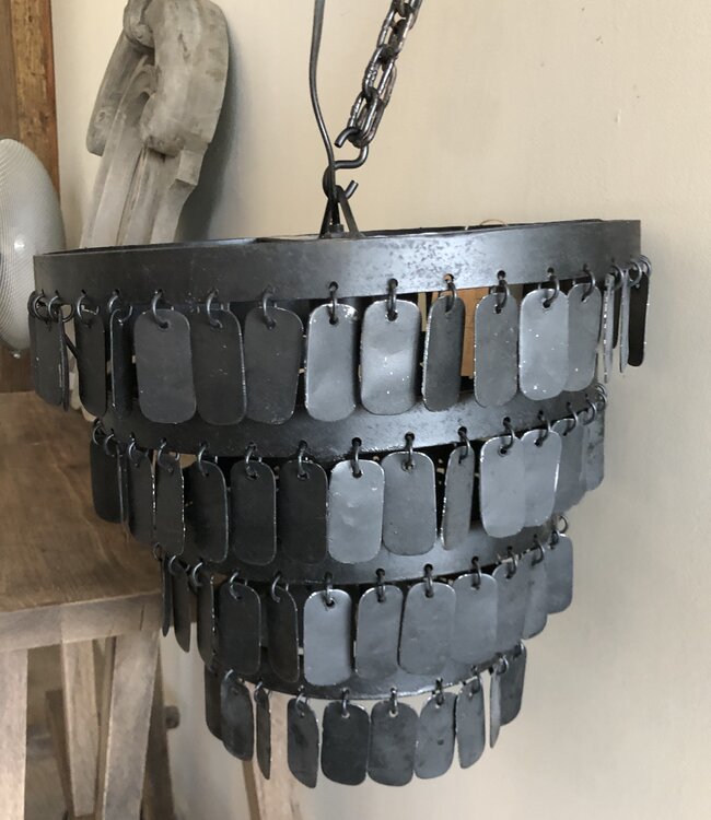 Rene Houtman Hanglamp Hangertjes | Zwart | Tweede Kansje!