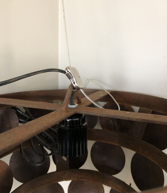 Rene Houtman Hanglamp Schijfjes | Roest | Tweede Kansje!