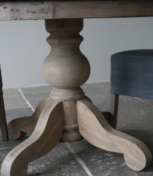 Rene Houtman Eetkamertafel Rond | Ø130 x H79 cm | Bruin