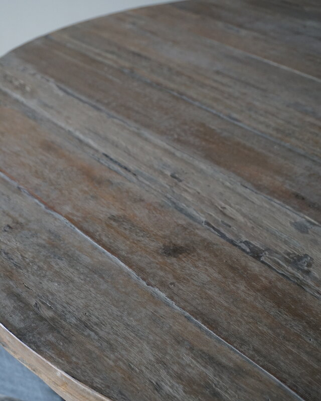 Rene Houtman Eetkamertafel Rond | Ø130 x H79 cm | Bruin