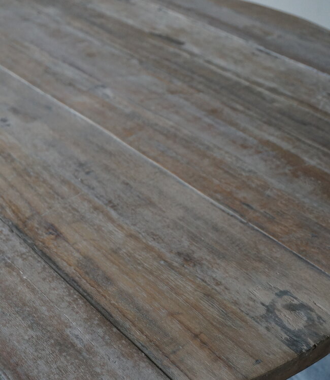 Rene Houtman Eetkamertafel Rond | Ø130 x H79 cm | Bruin