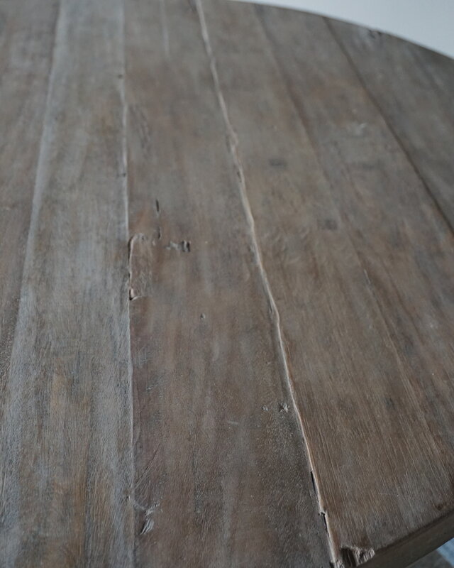 Rene Houtman Eetkamertafel Rond | Ø140 x H80 cm | Bruin