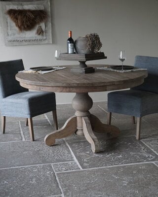Rene Houtman Eetkamertafel Rond | Ø140 x H80 cm | Bruin