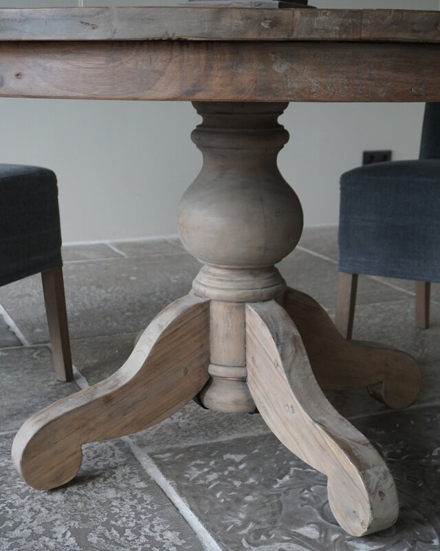 Rene Houtman Eetkamertafel Rond | Ø140 x H80 cm | Bruin