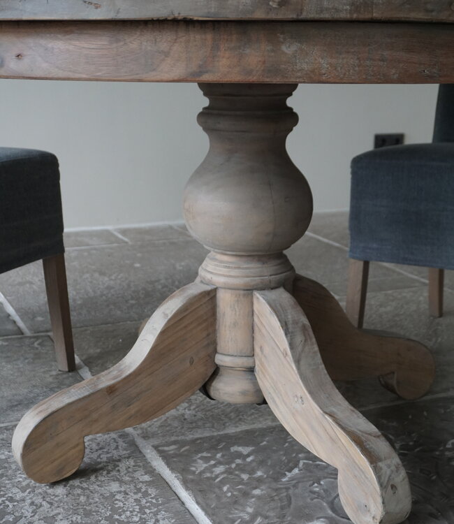 Rene Houtman Eetkamertafel Rond | Ø140 x H80 cm | Bruin