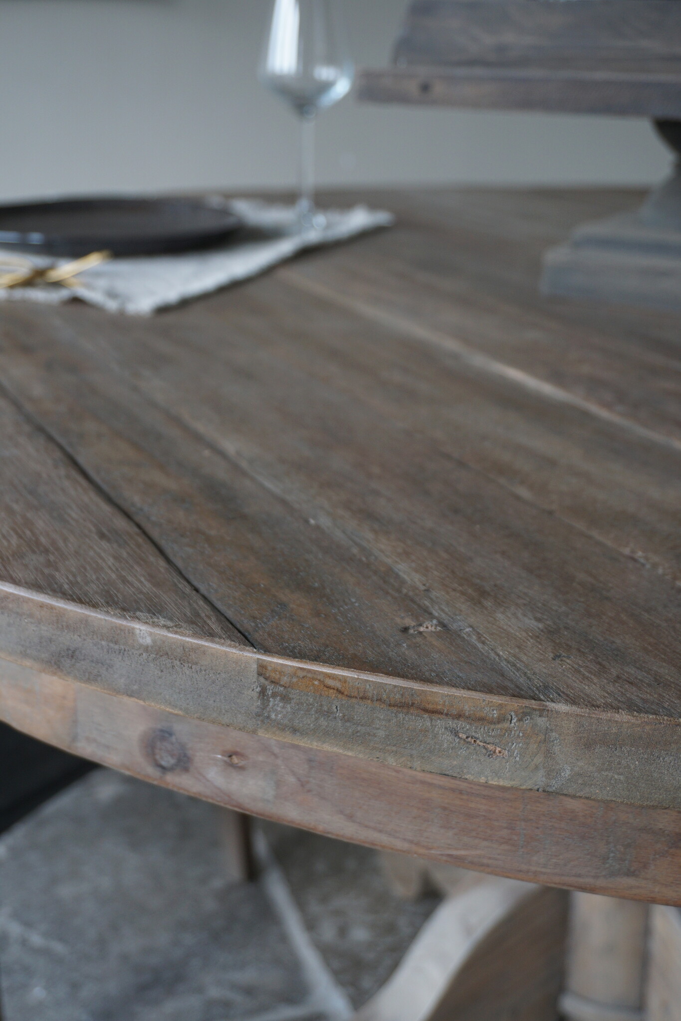 Rene Houtman Eetkamertafel Rond | Ø140 x H80 cm | Bruin