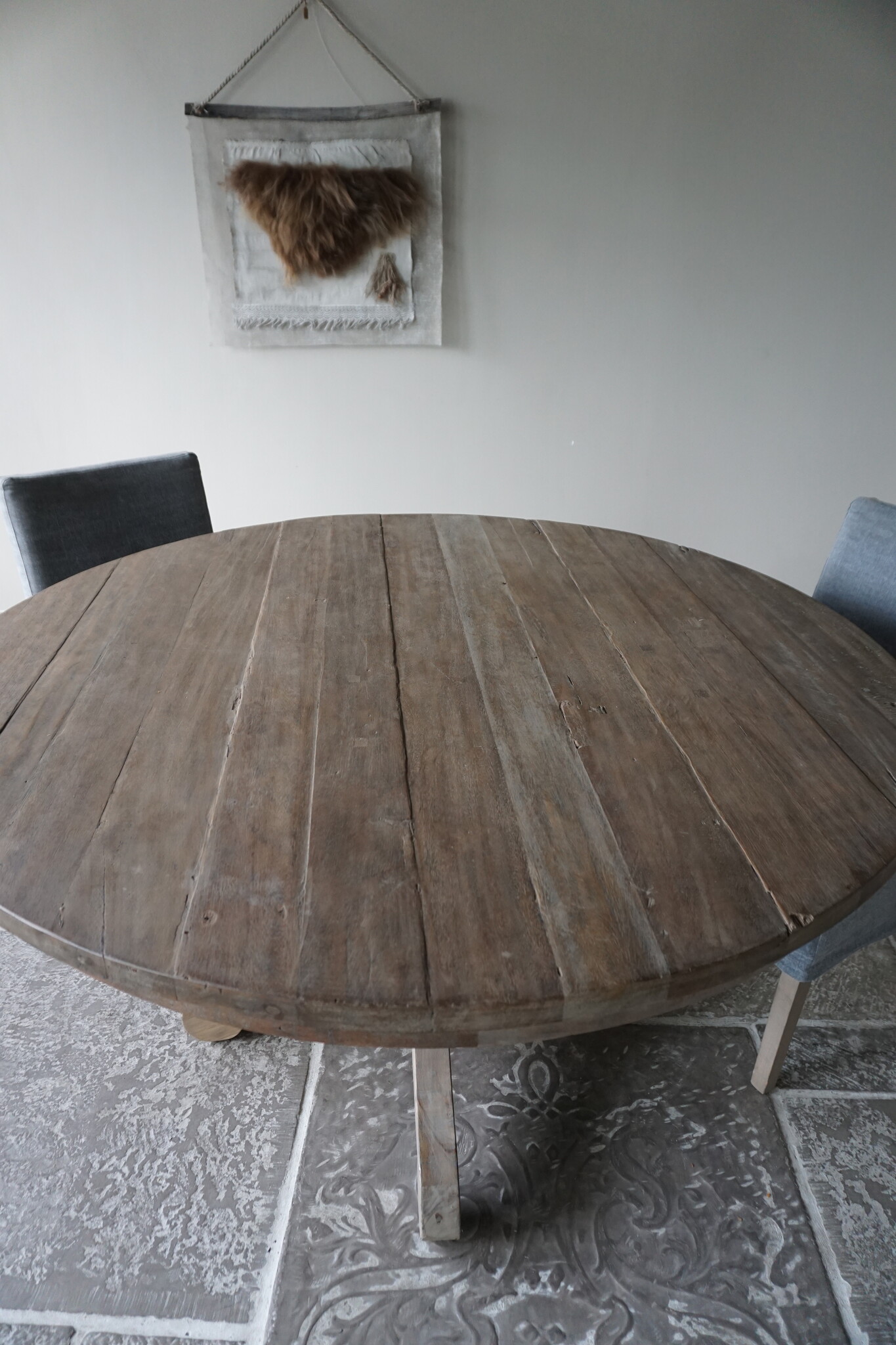 Rene Houtman Eetkamertafel Rond | Ø140 x H80 cm | Bruin