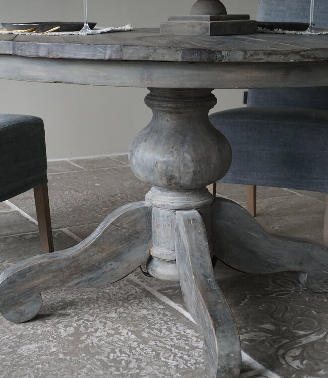 Rene Houtman Ronde Eetkamertafel Grey 130 x H78 Cm - Tweedekansje!