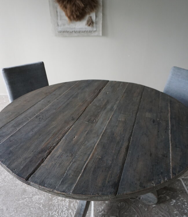 Rene Houtman Ronde Eetkamertafel Grey 130 x H78 Cm - Tweedekansje!
