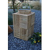 Windlicht Rotan H50x30x30 Cm - Naturel